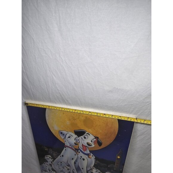 Vintage Walt Disneys 101 Dalmatians Wooden Movie Poster Osp Publishing 20"×16" - Picture 9 of 12